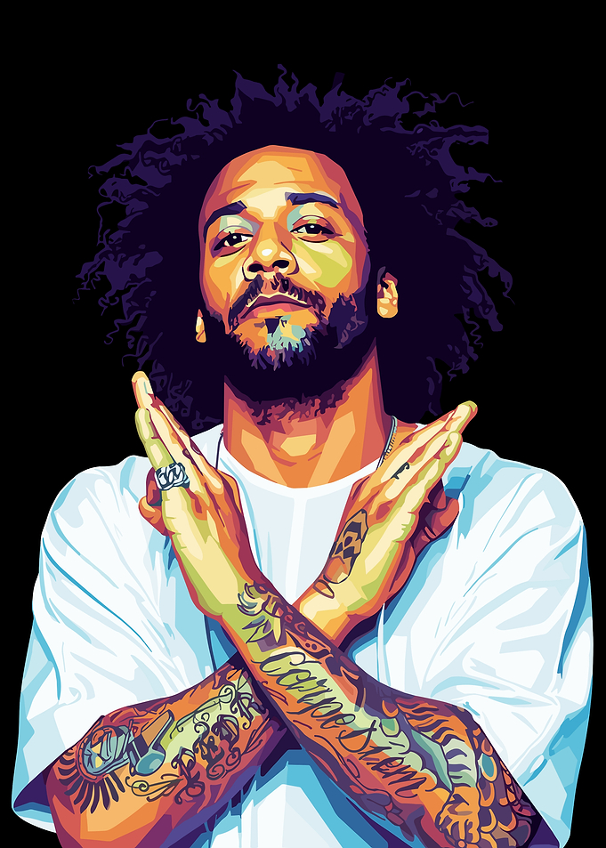 Marcelo Vieira Portrait Pop Art