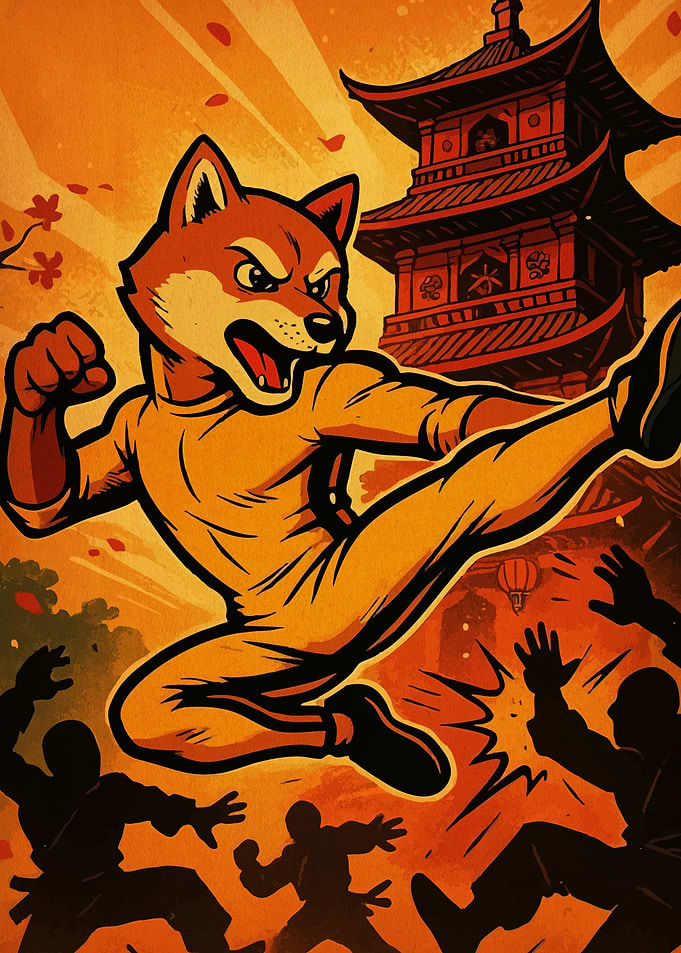 Fox Martial Artist Action