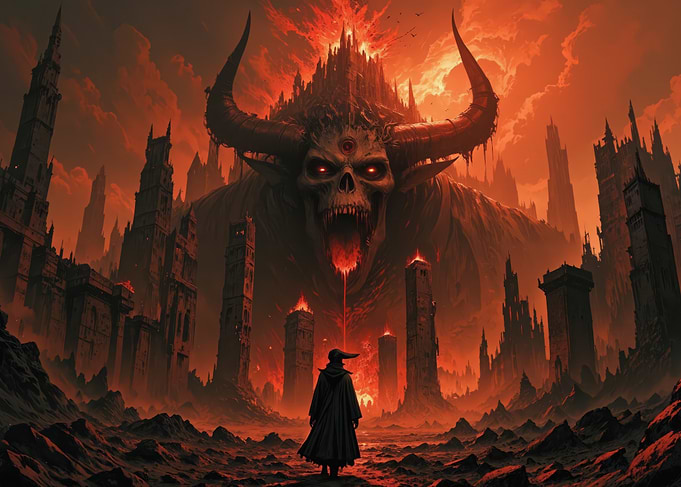 Infernal Demonic Landscape