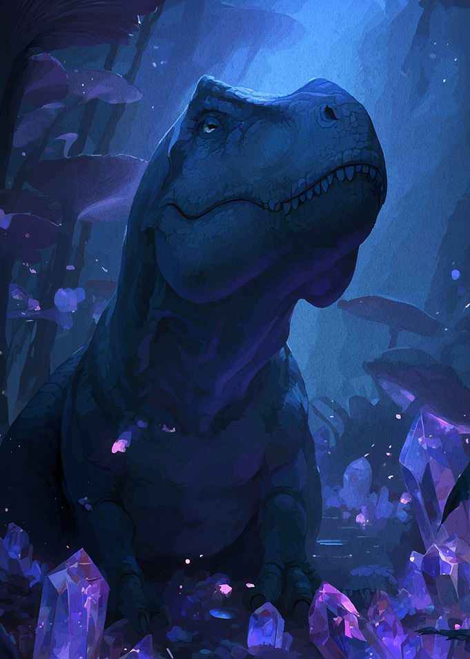 Dinosaur Crystal Cave