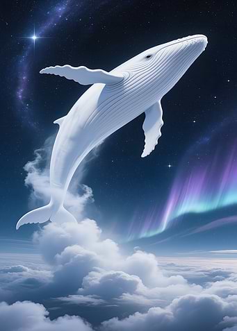 Celestial Whale in the Sky