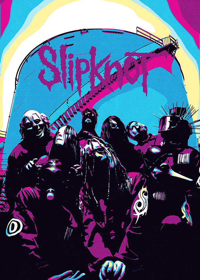 Slipknot band poster