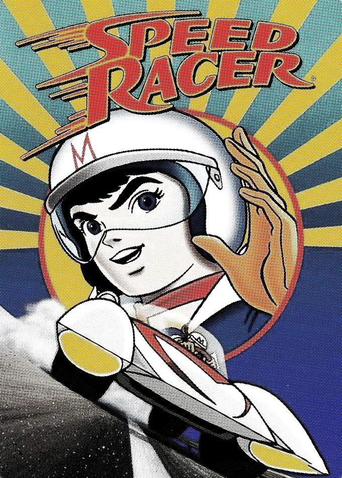 Speed Racer Cartoon Art