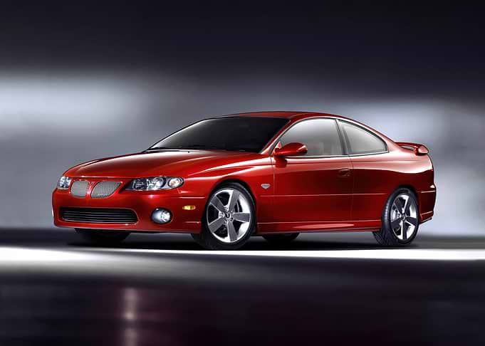 Red Pontiac GTO Car
