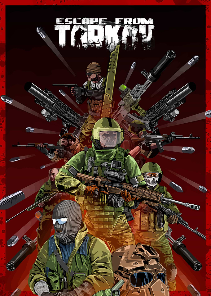 Escape From Tarkov Game Poster
