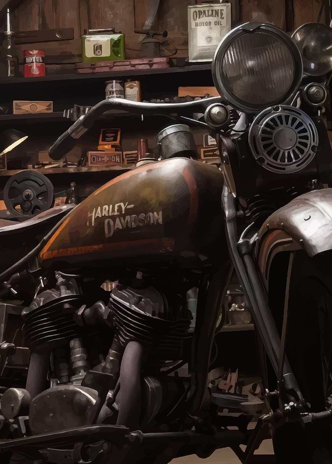 Vintage Motorcycle