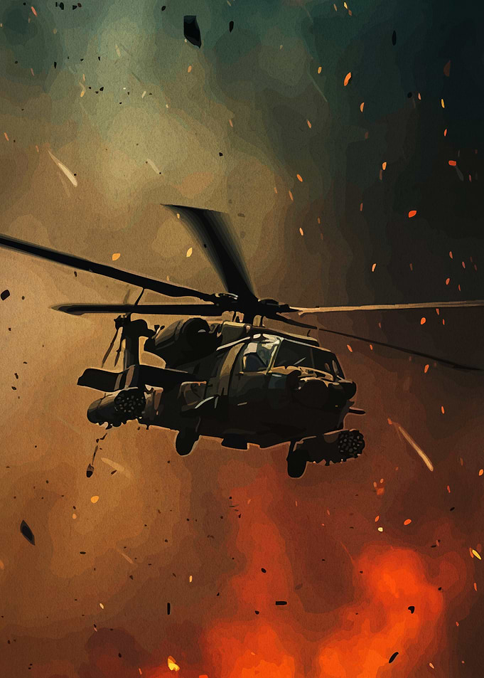 Military Helicopter Action