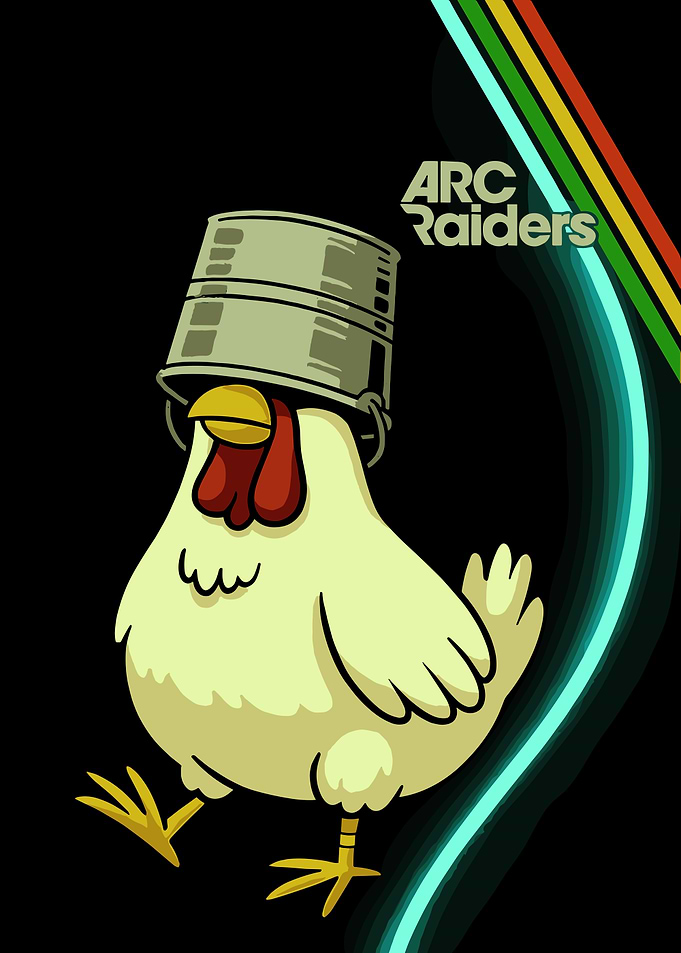 Bucket-Headed Chicken Arc Raiders Art