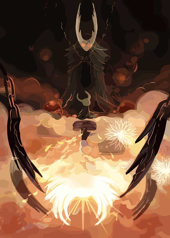 Hollow Knight Digital Art