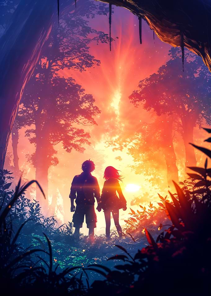 Cute Anime Couple Love