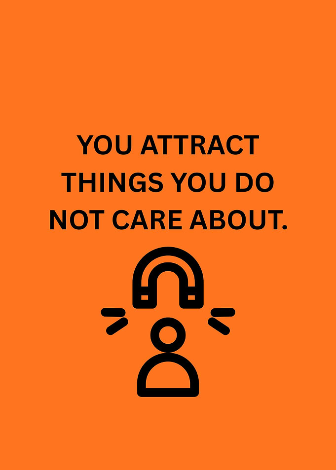 Attraction Magnetism Motivational Quote