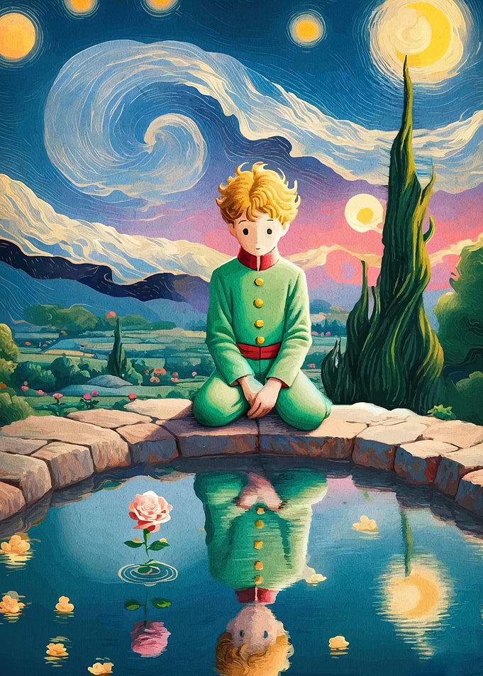 The Little Prince and the Rose