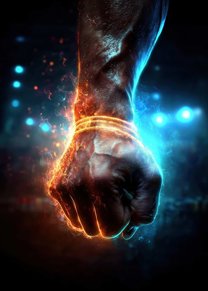 Fiery Fist of Power