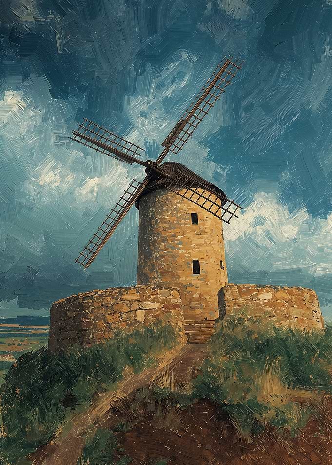 The Old Stone Windmill