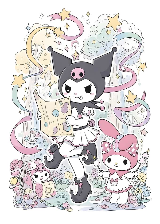 Kuromi and My Melody Adventure