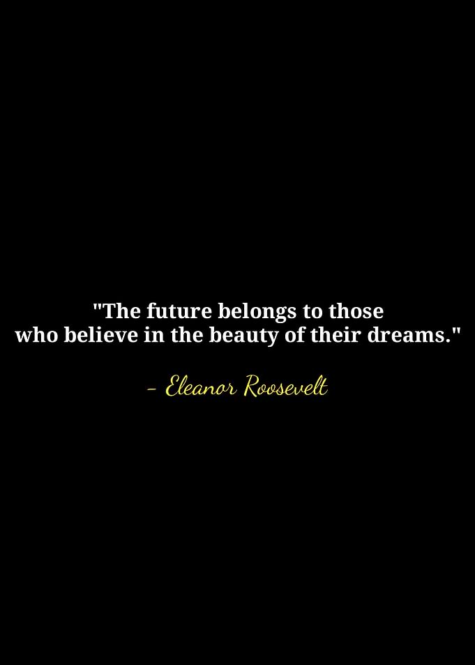 Eleanor Roosevelt Quote on Dreams