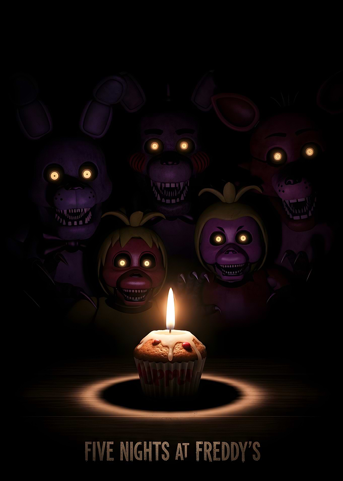 Five Nights at Freddy's cupcake