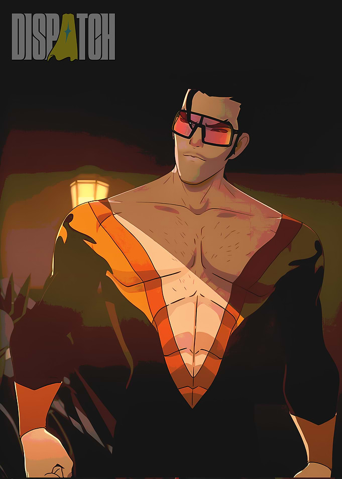 Superhero Dispatch Illustration