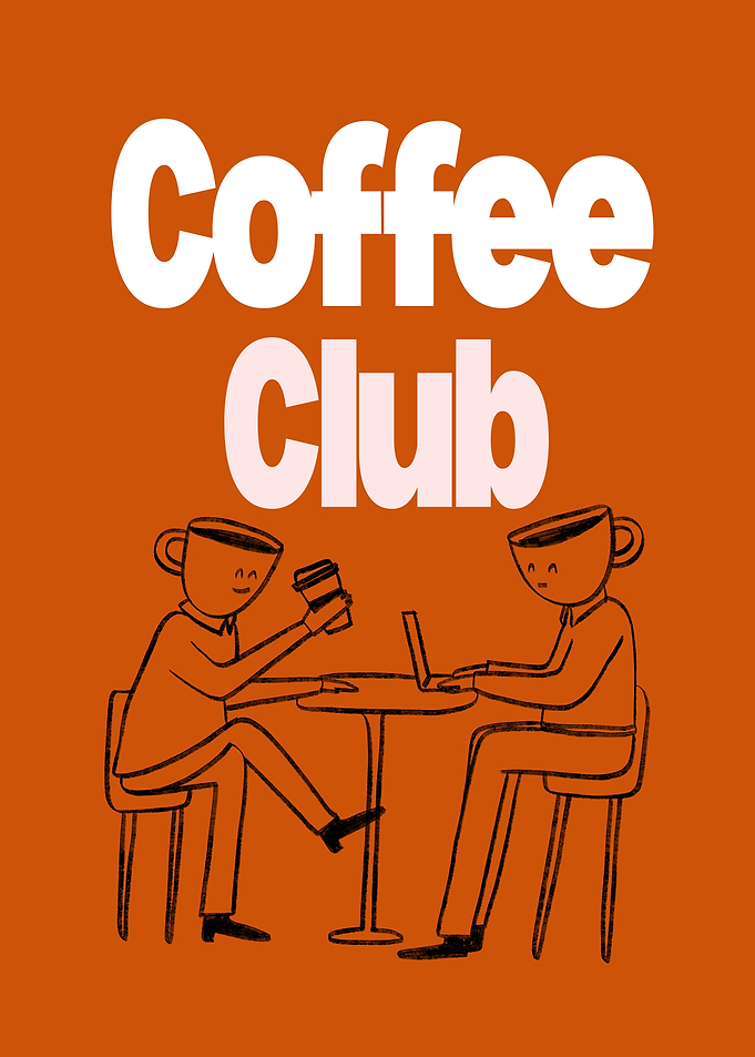 Coffee Club Illustration