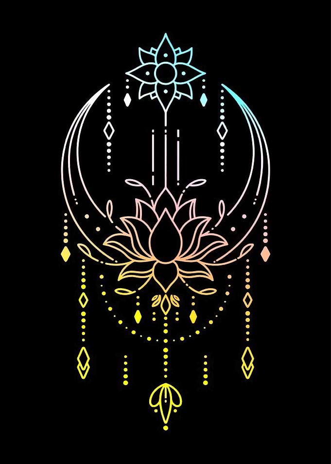 Lotus Moon Gradient