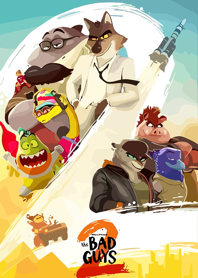 The Bad Guys 2 Movie Poster