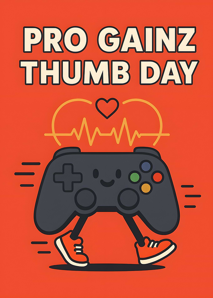 Pro Gainz Thumb Day Gaming