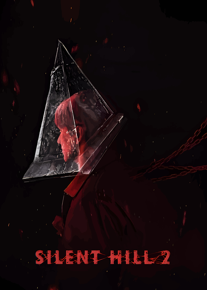 Silent Hill 2 Pyramid Head Portrait