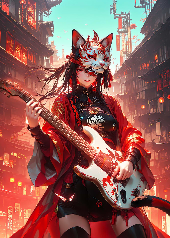 Neo Tokyo Busker