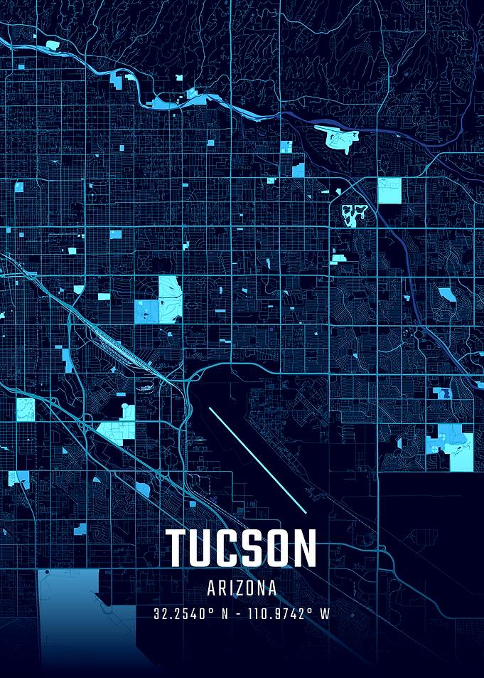 Tucson Midnight City Map