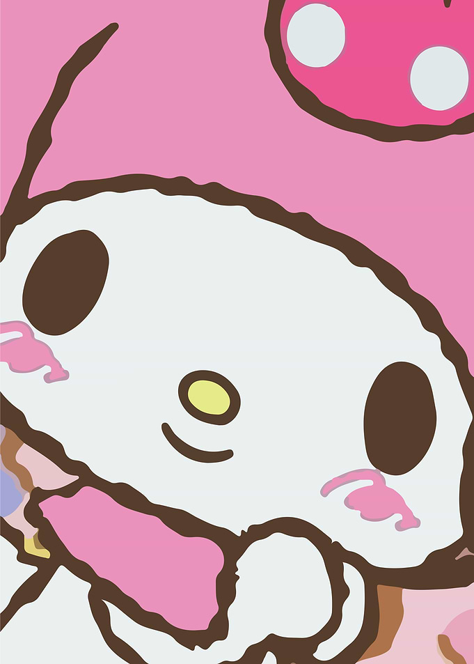 My Melody Close-Up