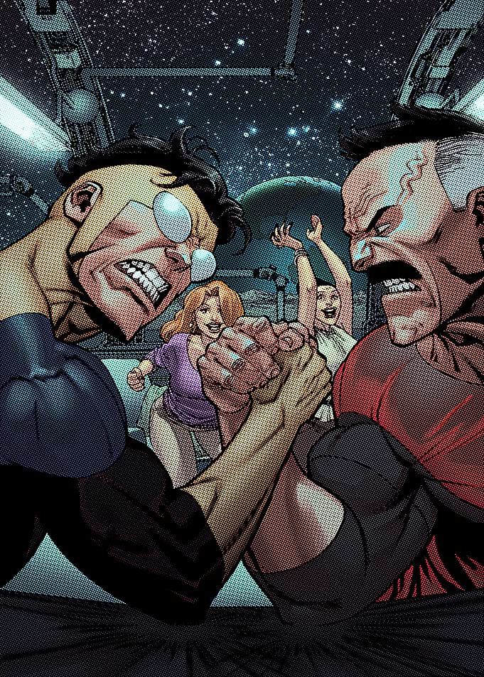 Invincible Arm Wrestling in Space