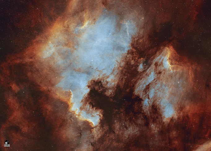 NGC7000 - Nebula in Space