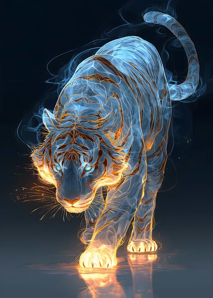 Ethereal Tiger