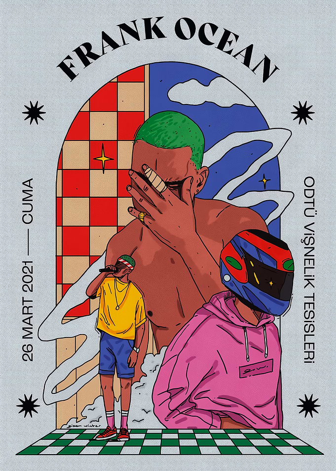 Frank Ocean Illustration