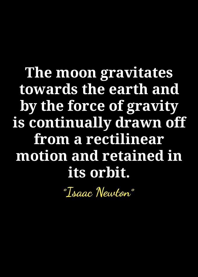 Isaac Newton Quote on Gravity