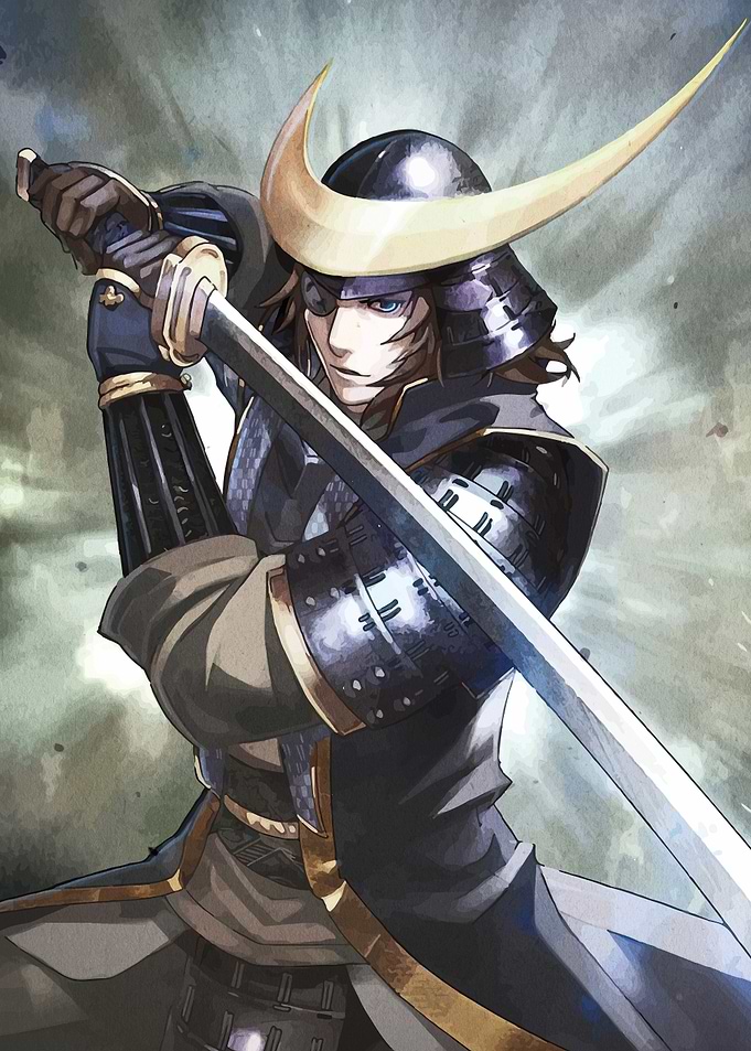 Samurai Warrior with Sword