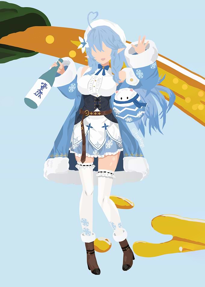 Hololive Lamy Minimalist Art