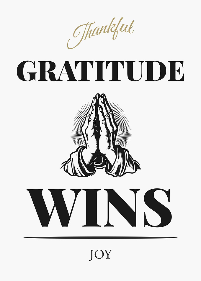 Gratitude Wins Joy – Light Edition