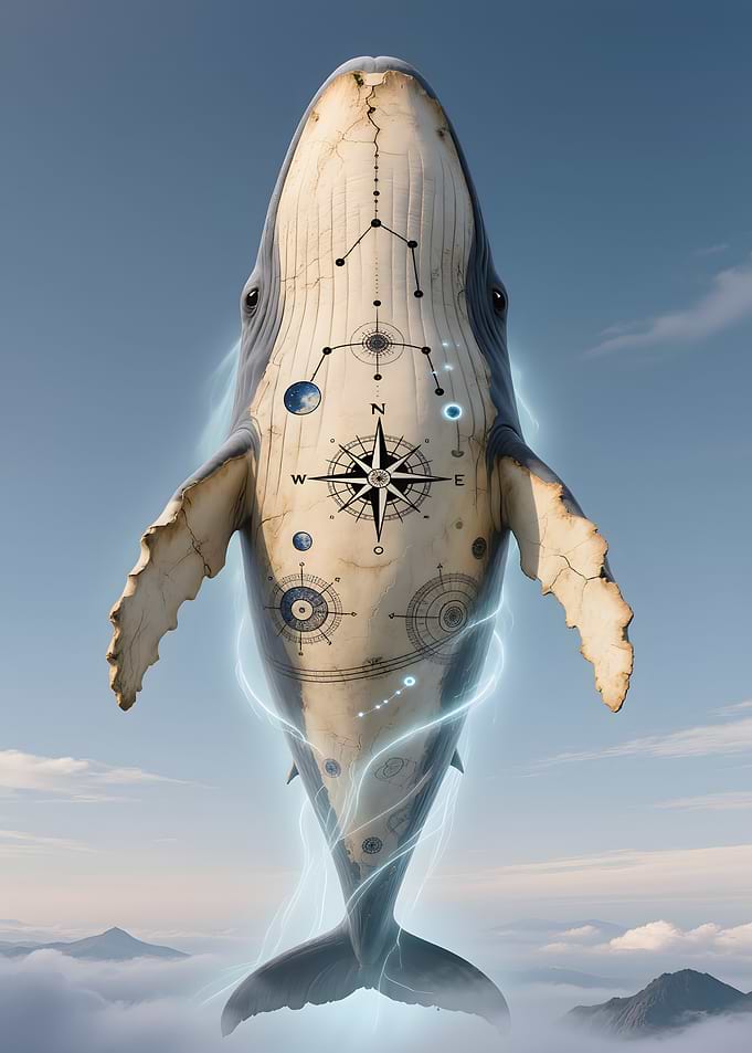 Celestial Whale in the Sky
