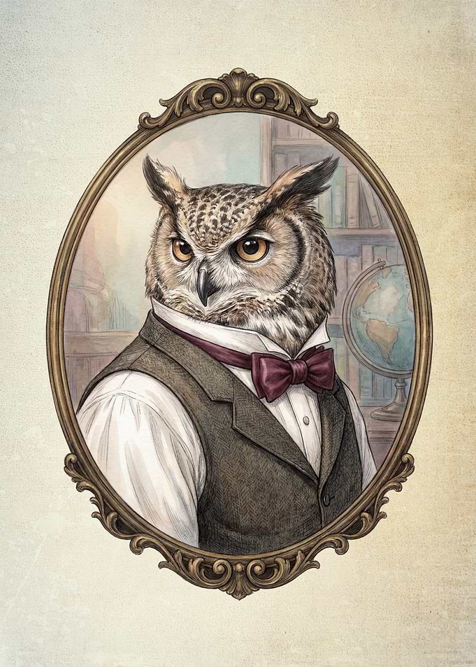 Owl Portrait