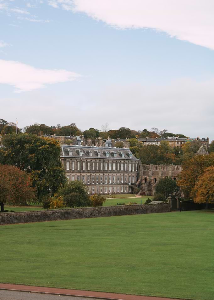 Holyrood Palace and Green Lawn