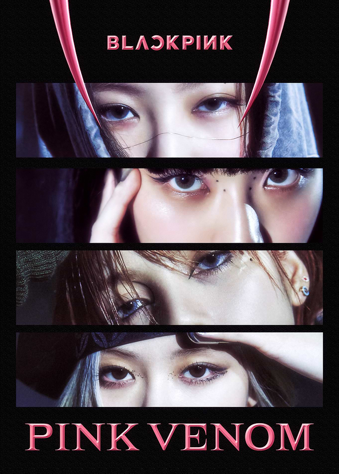 BLACKPINK - Pink Venom Album Art