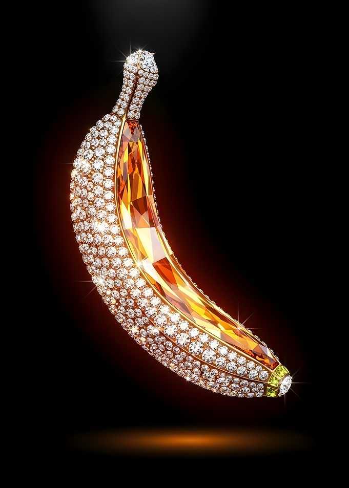 Diamond and Amber Banana
