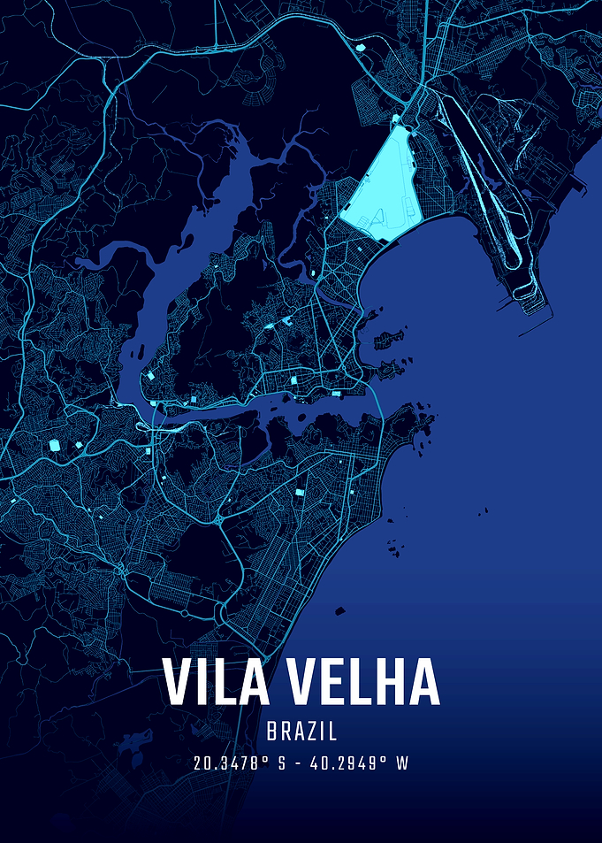 Vila Velha Midnight City Map