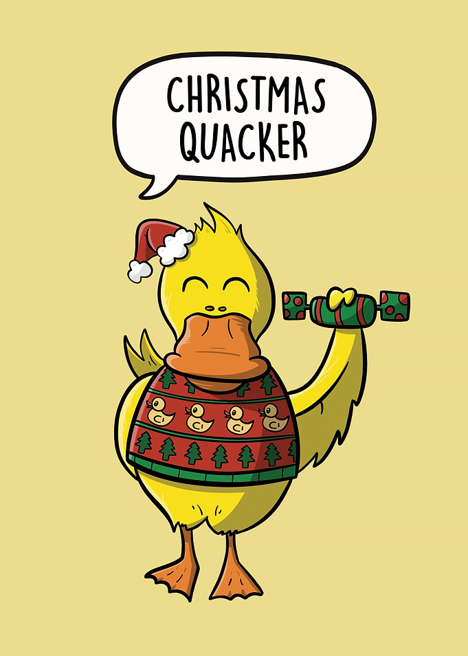 Christmas Quacker Duck