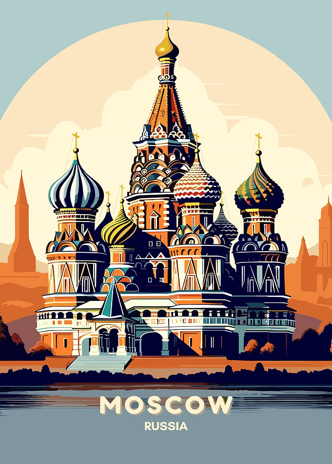 St. Basil's Cathedral, Moscow, Russia