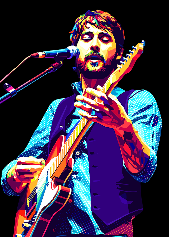 Ryan Bingham pop art style