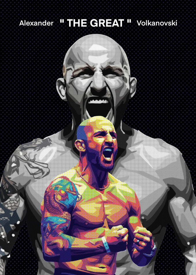 Alexander Volkanovski 'The Great' Art
