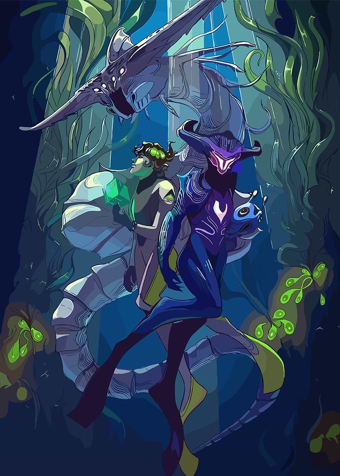 Subnautica Fan Art Illustration