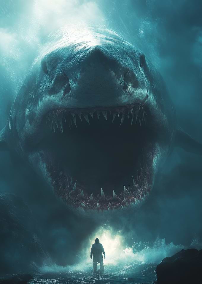 Giant Shark Encounter